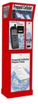 Standup pin vending machine for pre paid cards