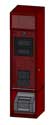 Standup pin vending machine for pre paid cards